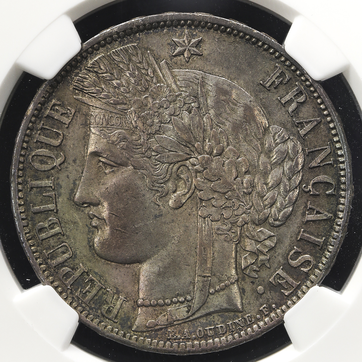 钱币博物馆 France 3rd Rep 第三共和政 1870 1940 5francs 1870a Ef