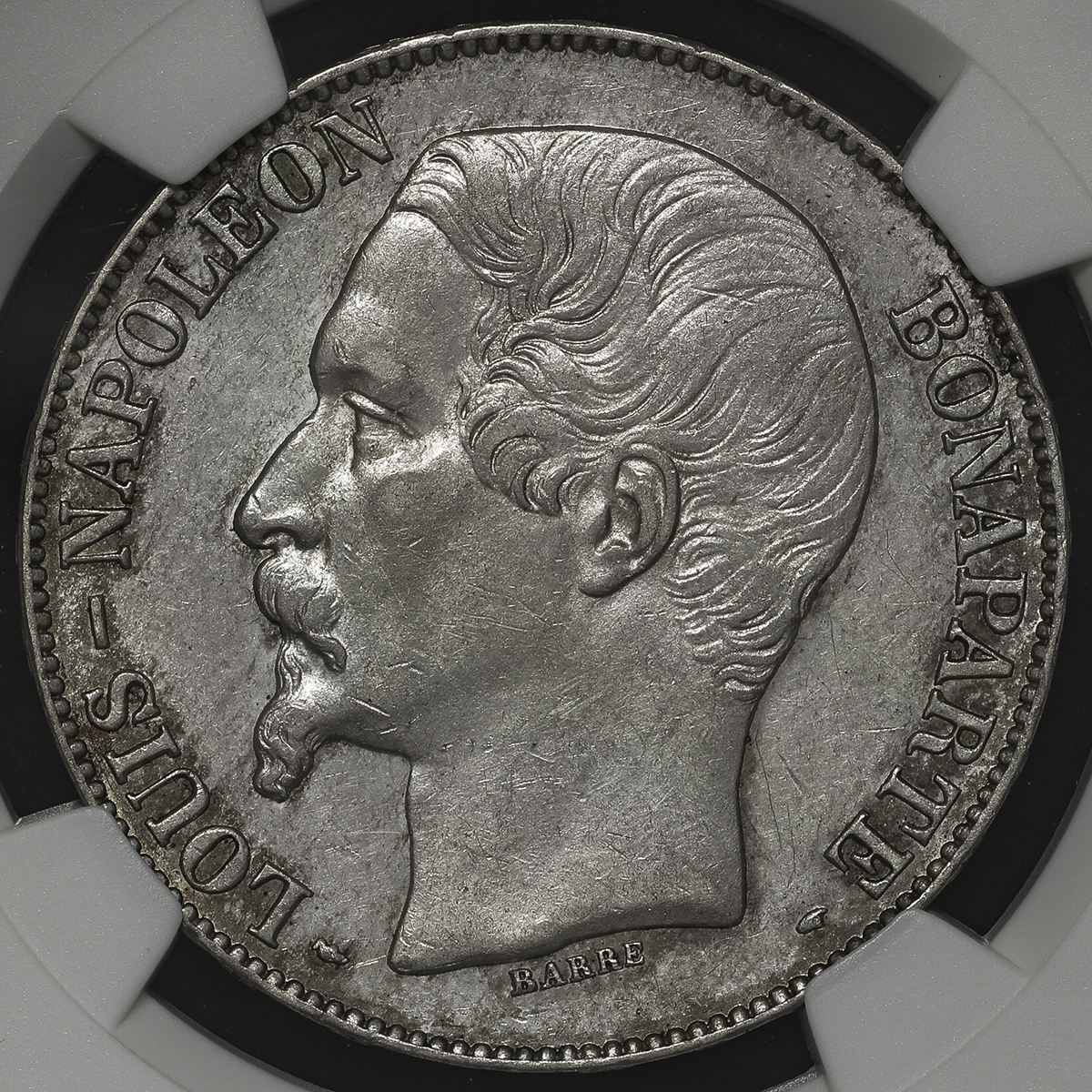 钱币博物馆 France 2nd Rep 第二共和政 1848 51 5francs 1852a Ef