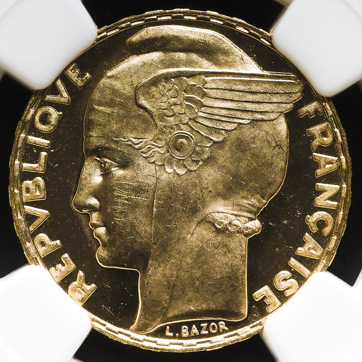 钱币博物馆 France 3rd Rep 第三共和政 1870 1940 100francs 1936 プルーフライクunc 钱币博物馆 France 3rd Rep 第三共和政 1870 1940 100francs 1936 プルーフライクunc