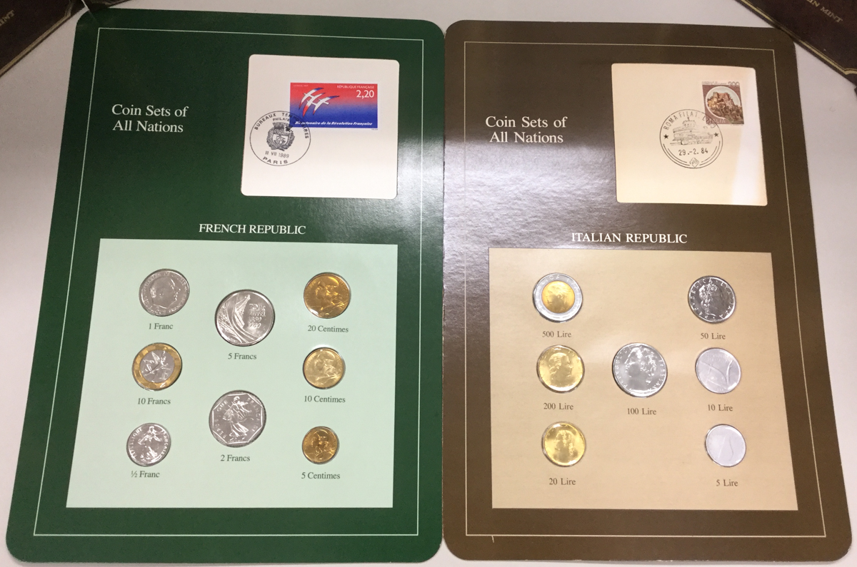 钱币博物馆| Lot of world Coins 世界のコイン“Coin Sets of all