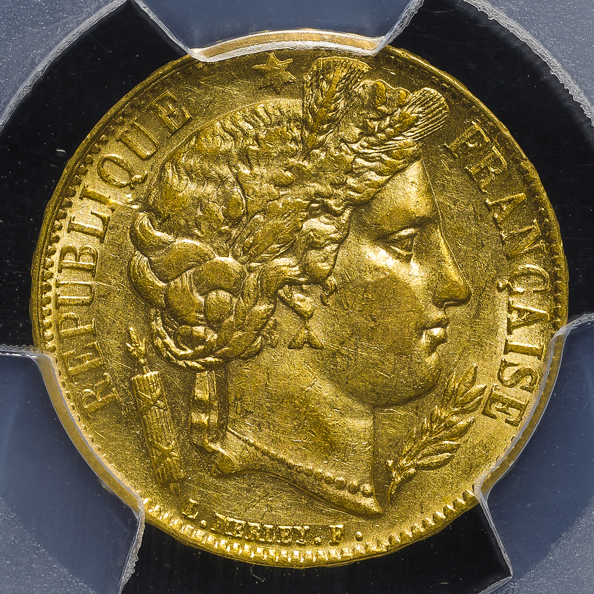 钱币博物馆 France 2nd Rep 第二共和政 1848 51 francs 1851a Ef 钱币博物馆 France 2nd Rep 第二共和政 1848 51 francs 1851a Ef