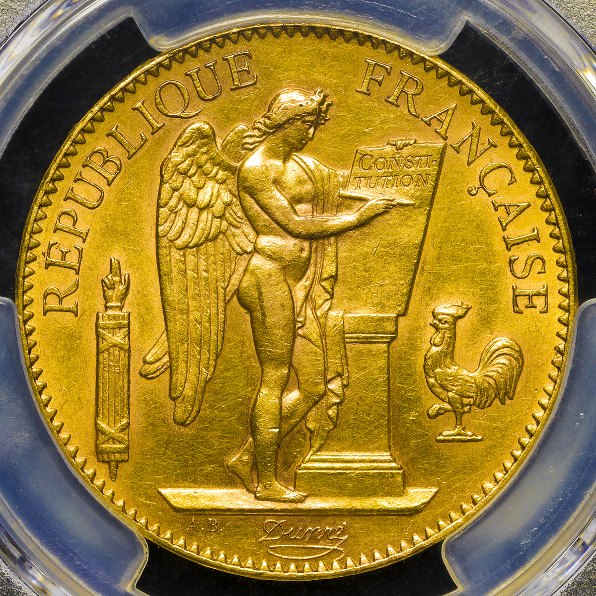 钱币博物馆 France 3rd Rep 第三共和政 1870 1940 100francs 1912a 洗浄ef