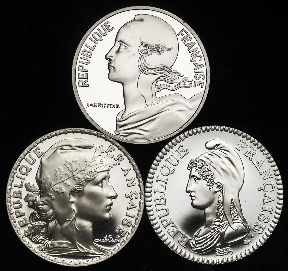 钱币博物馆 France 5th Rep 第五共和政 1958 Proof Set 00 Proof 钱币博物馆 France 5th Rep 第五共和政 1958 Proof Set 00 Proof
