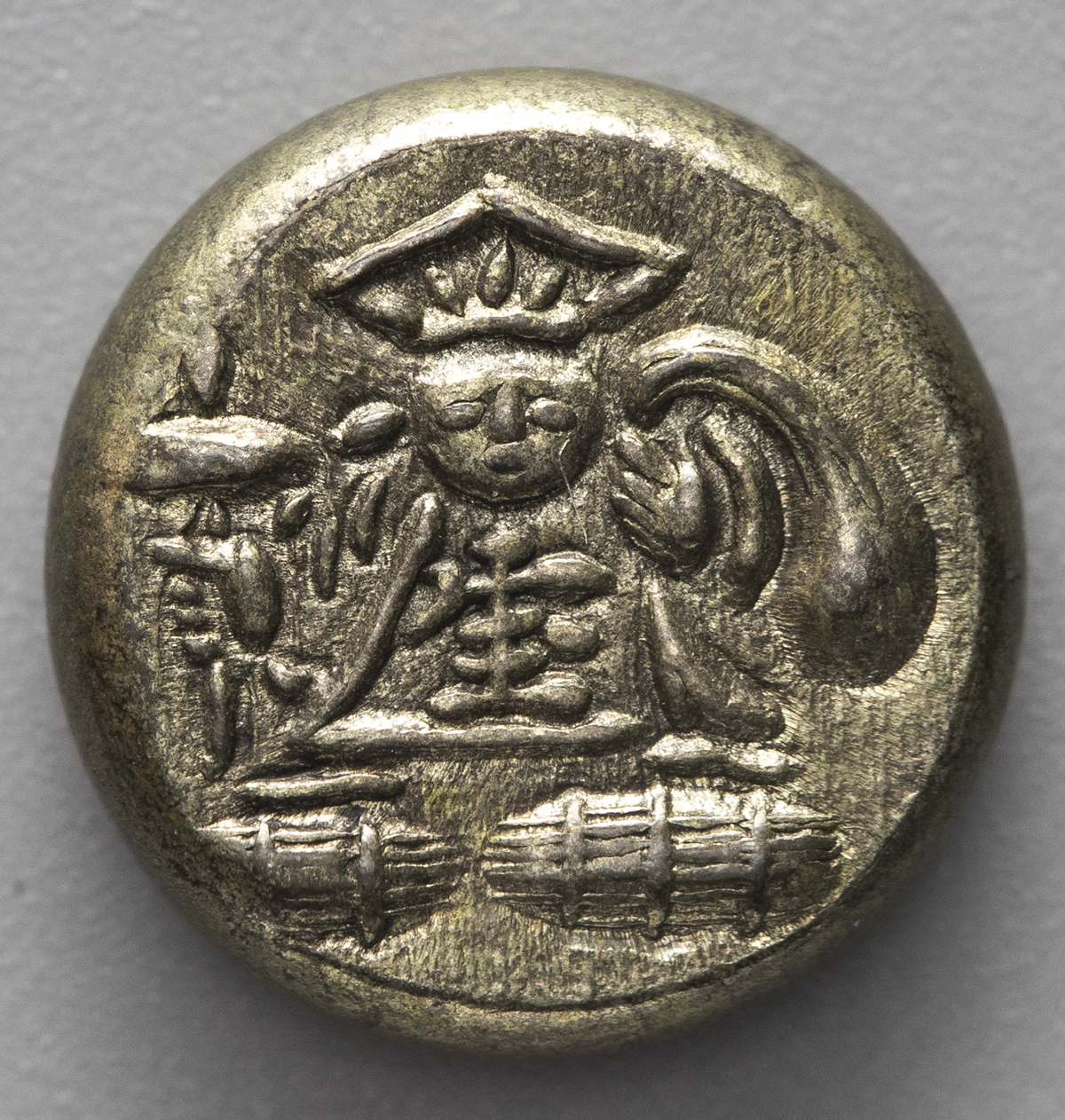 钱币博物馆| 日本宝永三ツ宝豆板銀Hoei Mitsu-ho Mameita-gin 宝永7年