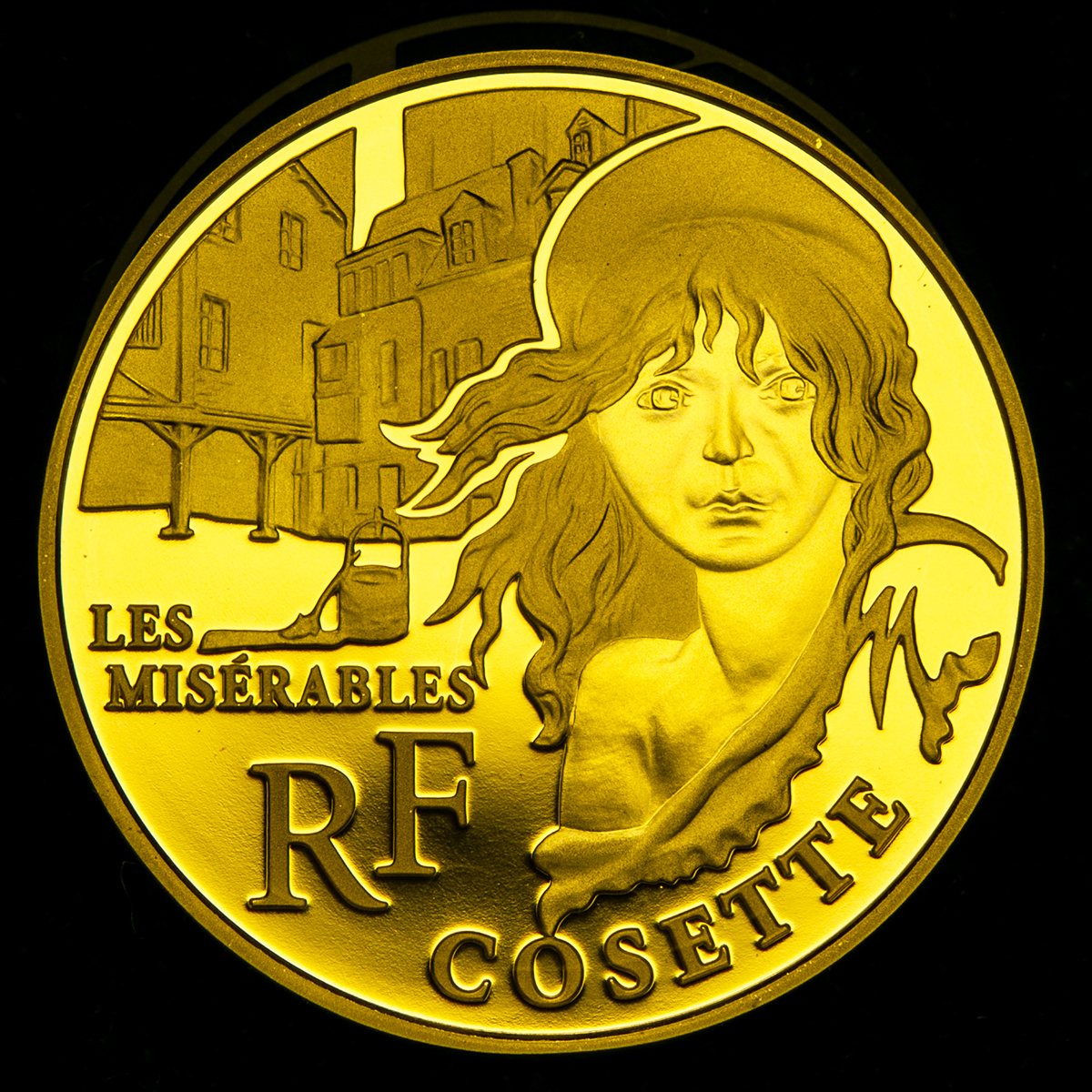 钱币博物馆 France 5th Rep 第五共和政 1958 50euro In Gold 11 Proof