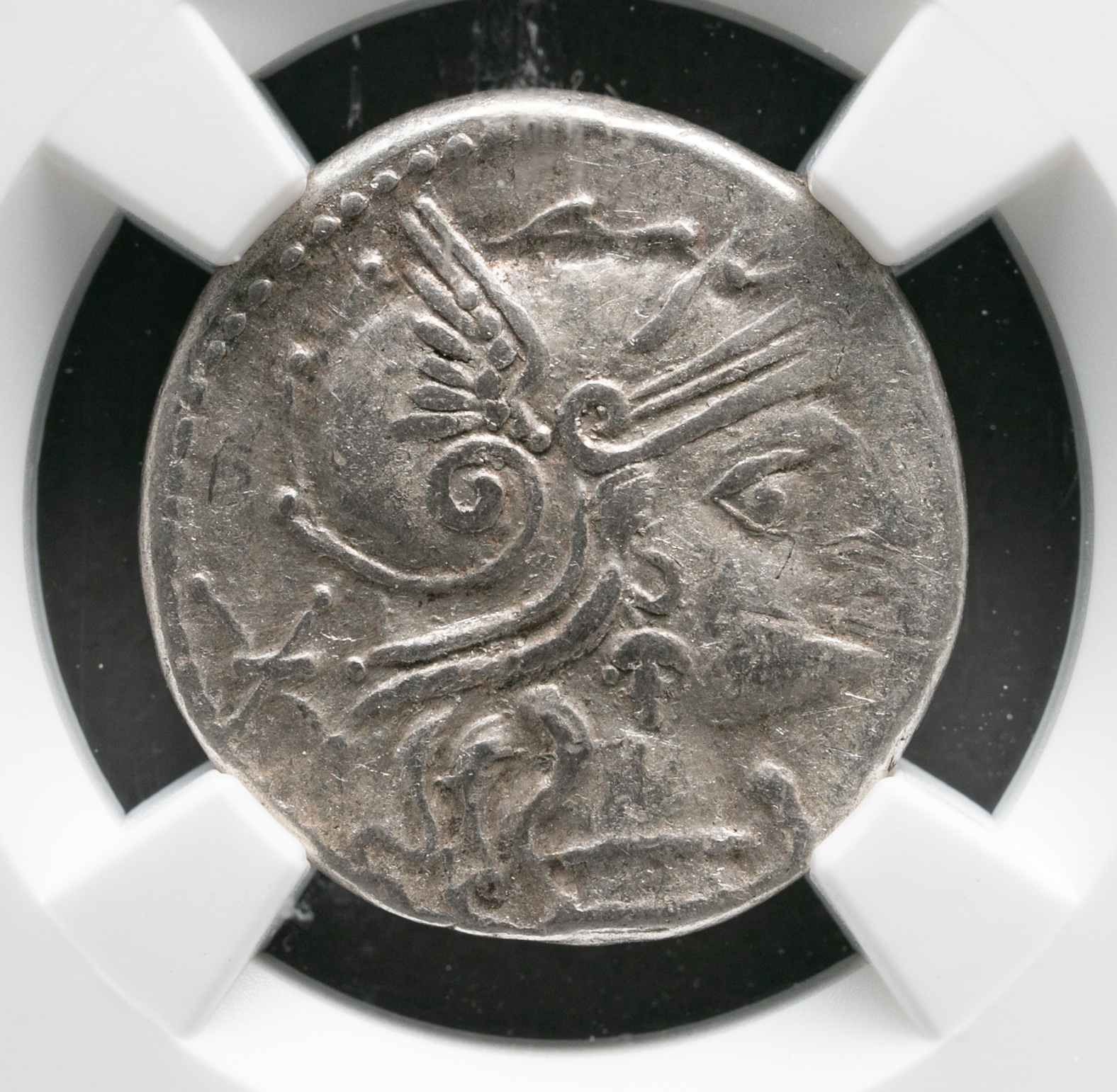 限时竞拍 Roman Republic 共和政ローマar Denarius デナリウス銀貨l Minucius 133bc 右向き頭像 カドリガngc Vf 限时竞拍 Roman Republic 共和政ローマar Denarius デナリウス銀貨l Minucius 133bc 右向き頭像 カドリガngc Vf