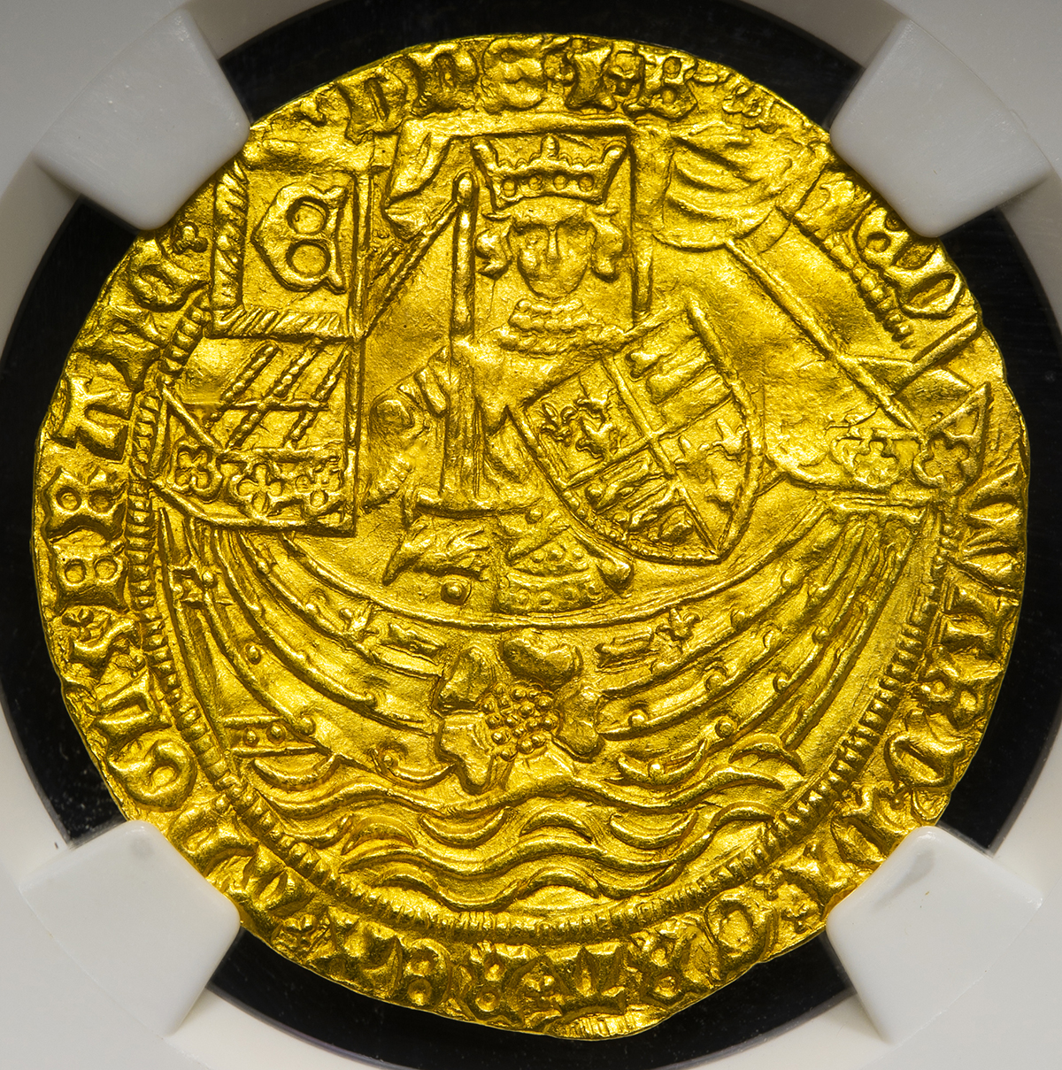 钱币博物馆 Great Britain Edward Iv エドワード4世 1461 85 Ryal Rose Noble Nd 1464 70 Ef