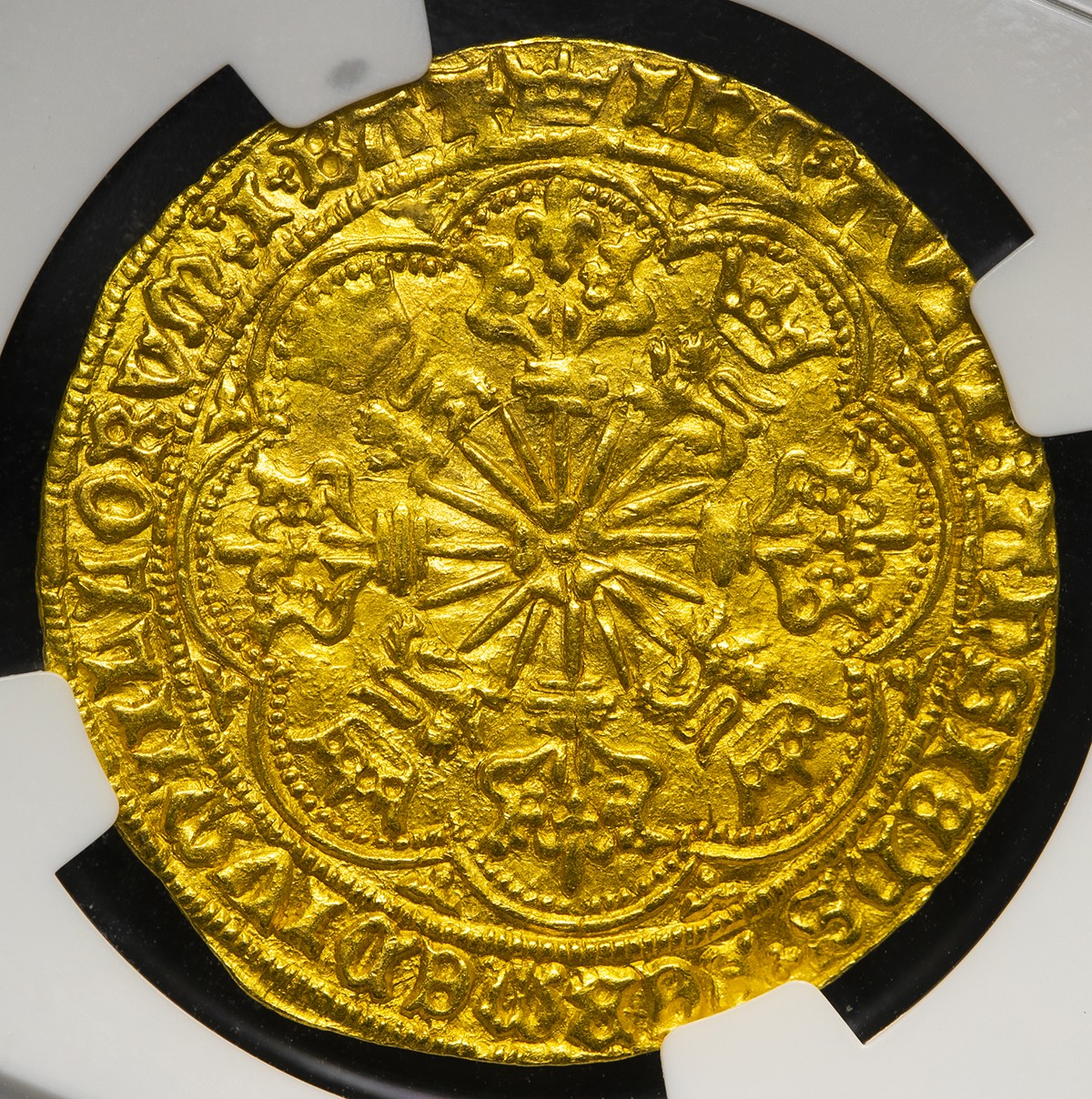 钱币博物馆 Great Britain Edward Iv エドワード4世 1461 85 Ryal Rose Noble Nd 1464 70 Ef