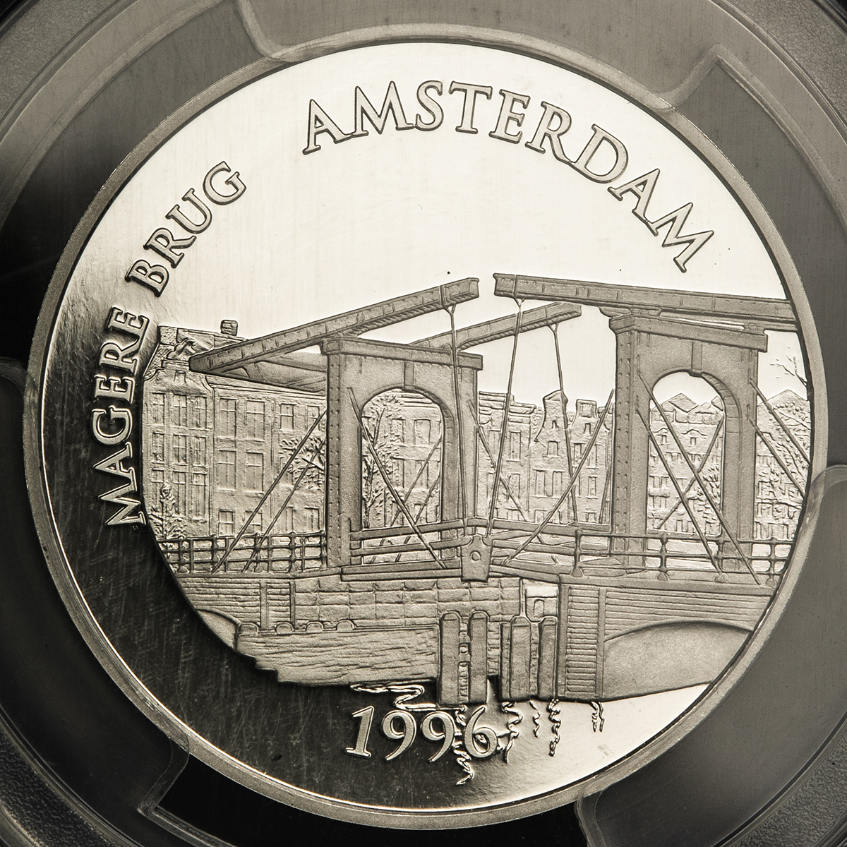 钱币博物馆 France 5th Rep 第五共和政 1958 500francs 75euro In Platinum 1996 Proof