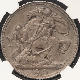GREAT BRITAIN George V ジョージ5世（1910~36） Pattern Crown 1910 NGC-PF64 Matte（カタログ番号表記ミス）