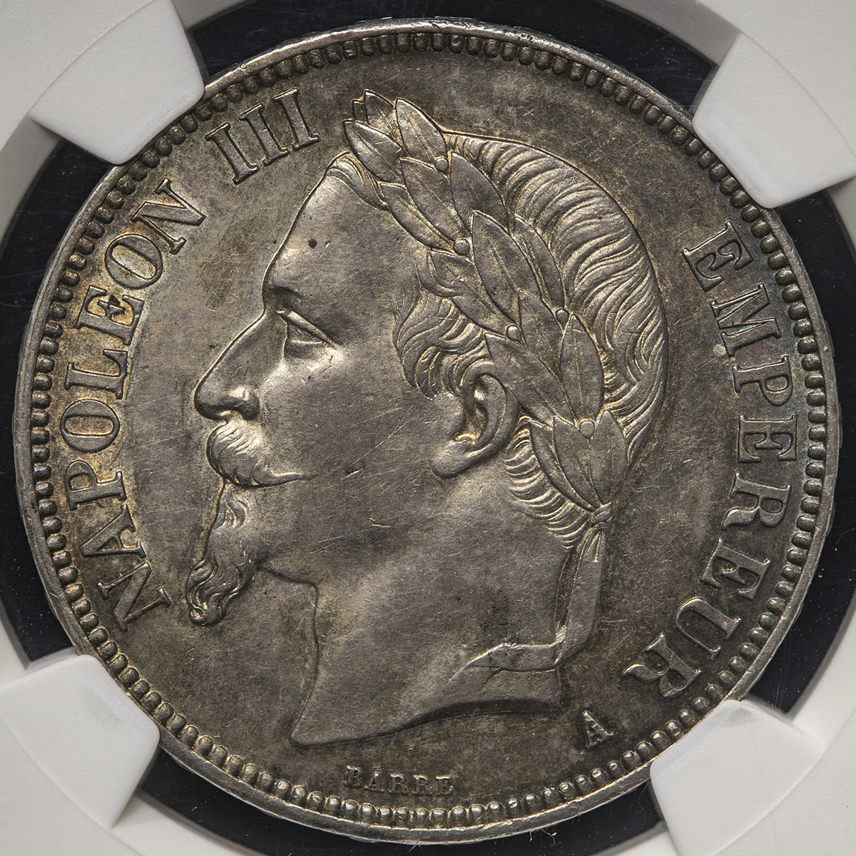 フランス 100フラン金貨1867年BB NGC MS60 - コレクション
