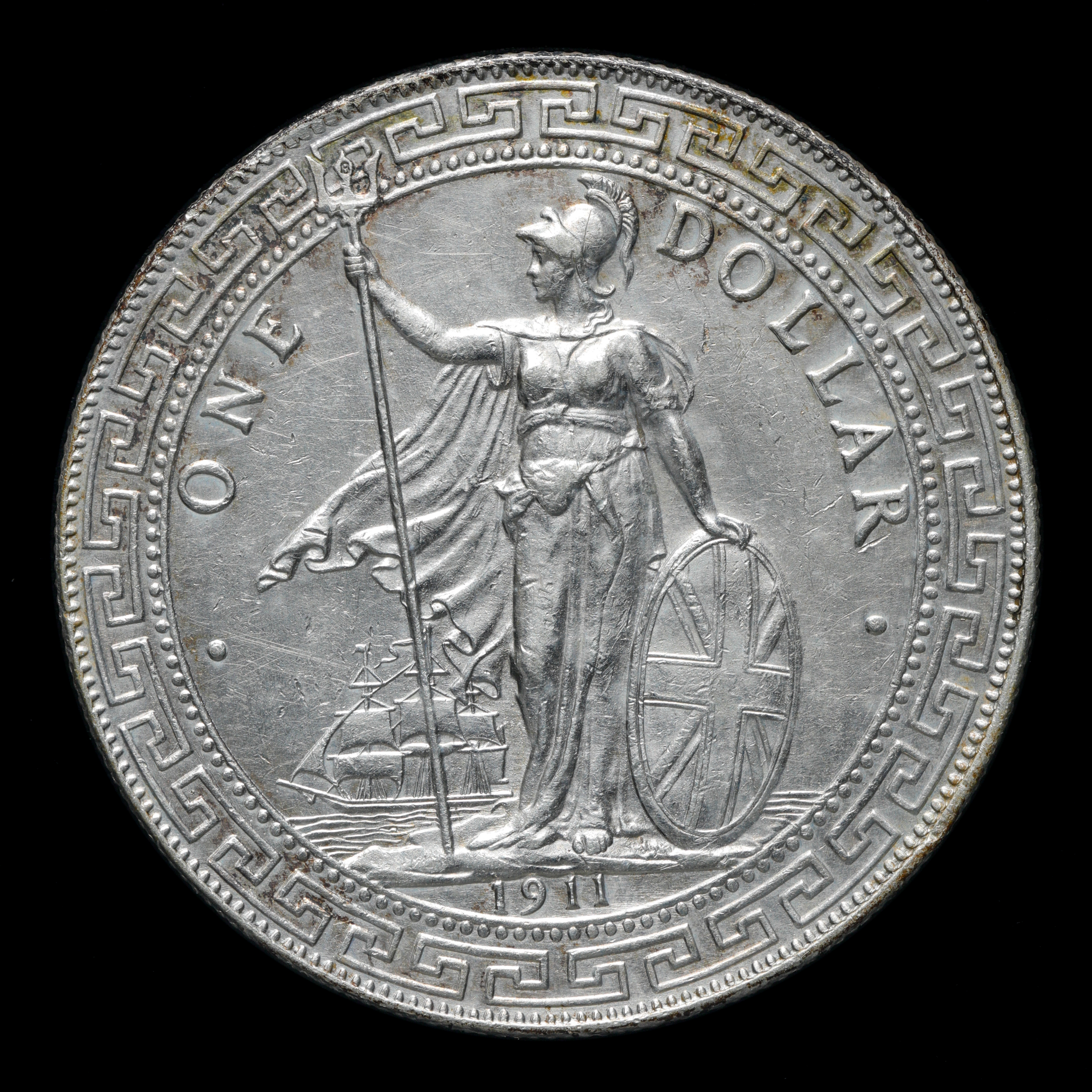 钱币博物馆| イギリス貿易銀British Trade Dollar 壹圓（Dollar） 1911