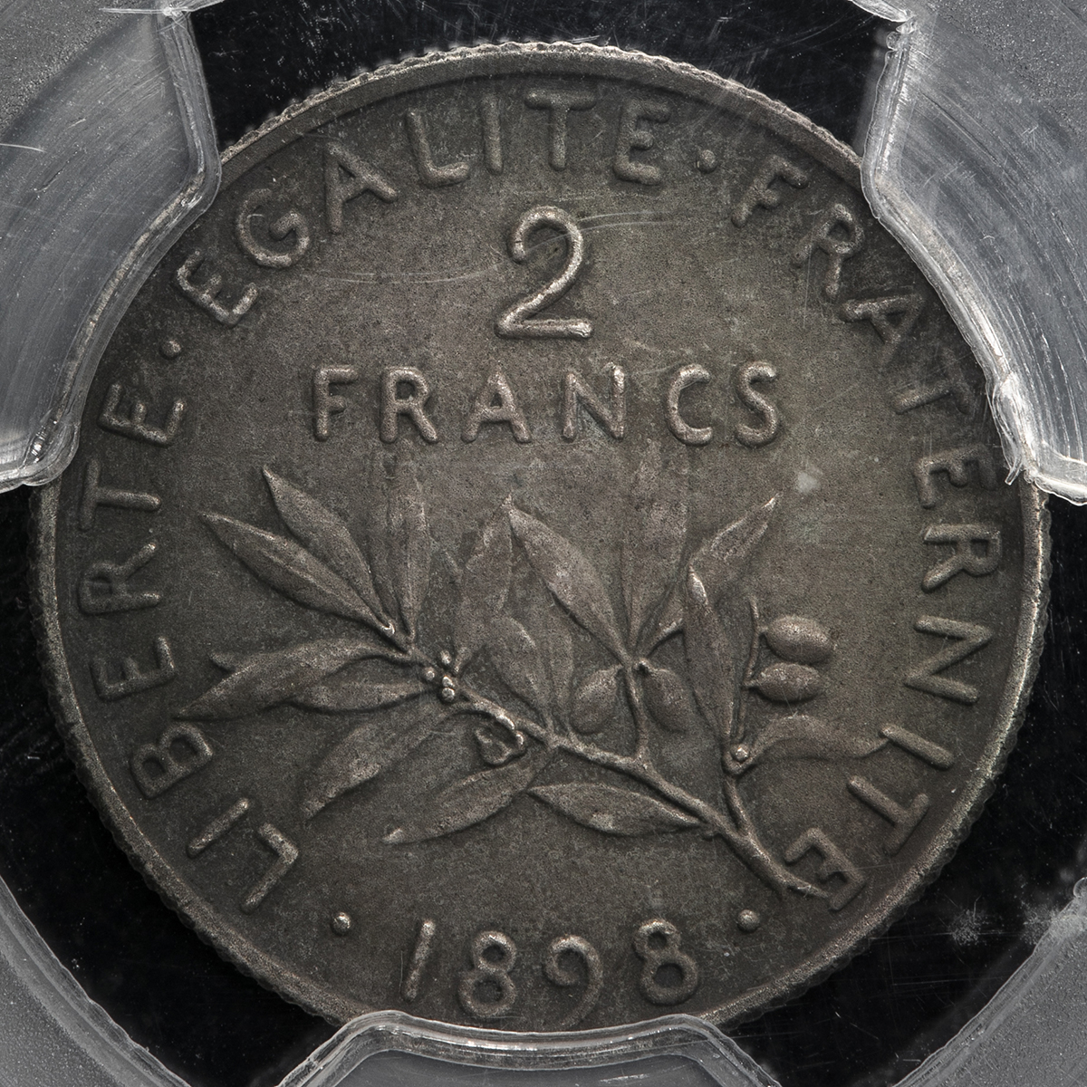 钱币博物馆| FRANCE 3rd Rep 第三共和政（1870~1940） 2Francs 1898 