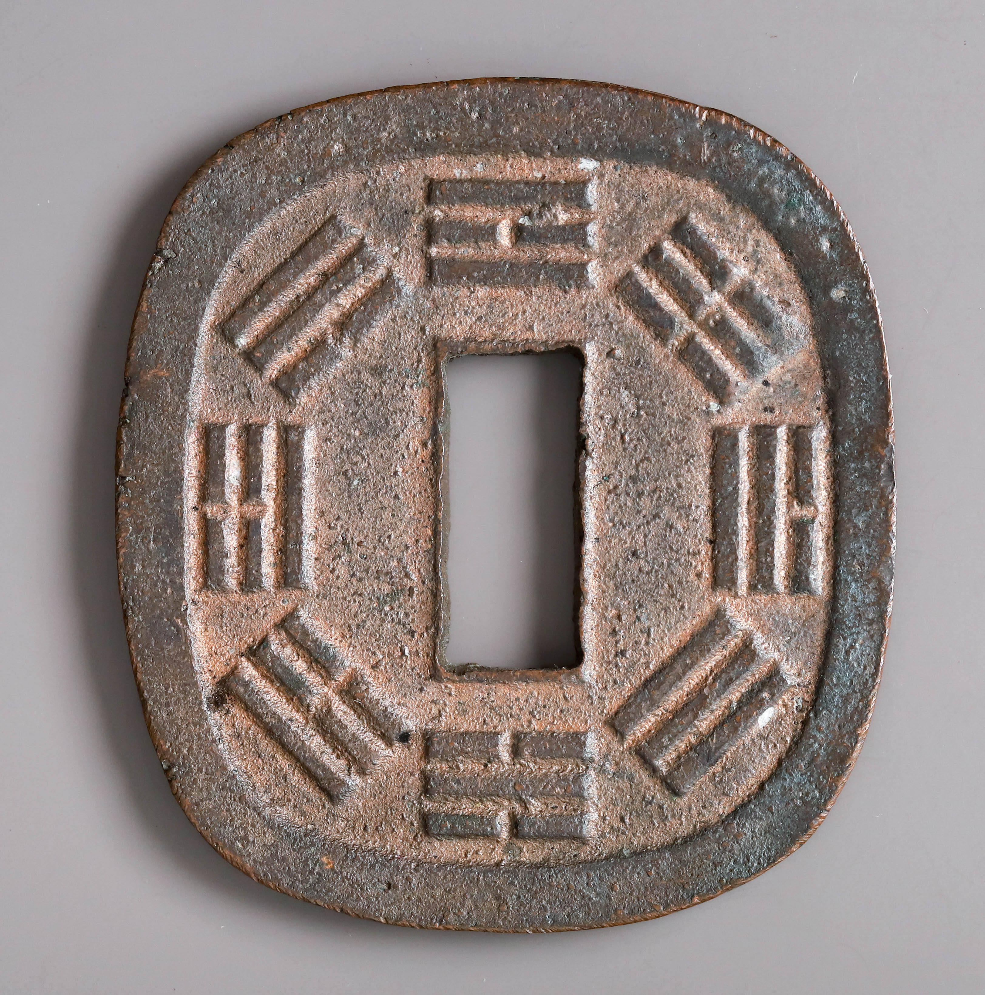 钱币博物馆| 日本秋田鍔銭Akita Tsuba-Sen 文久2年（1862） 返品不可 