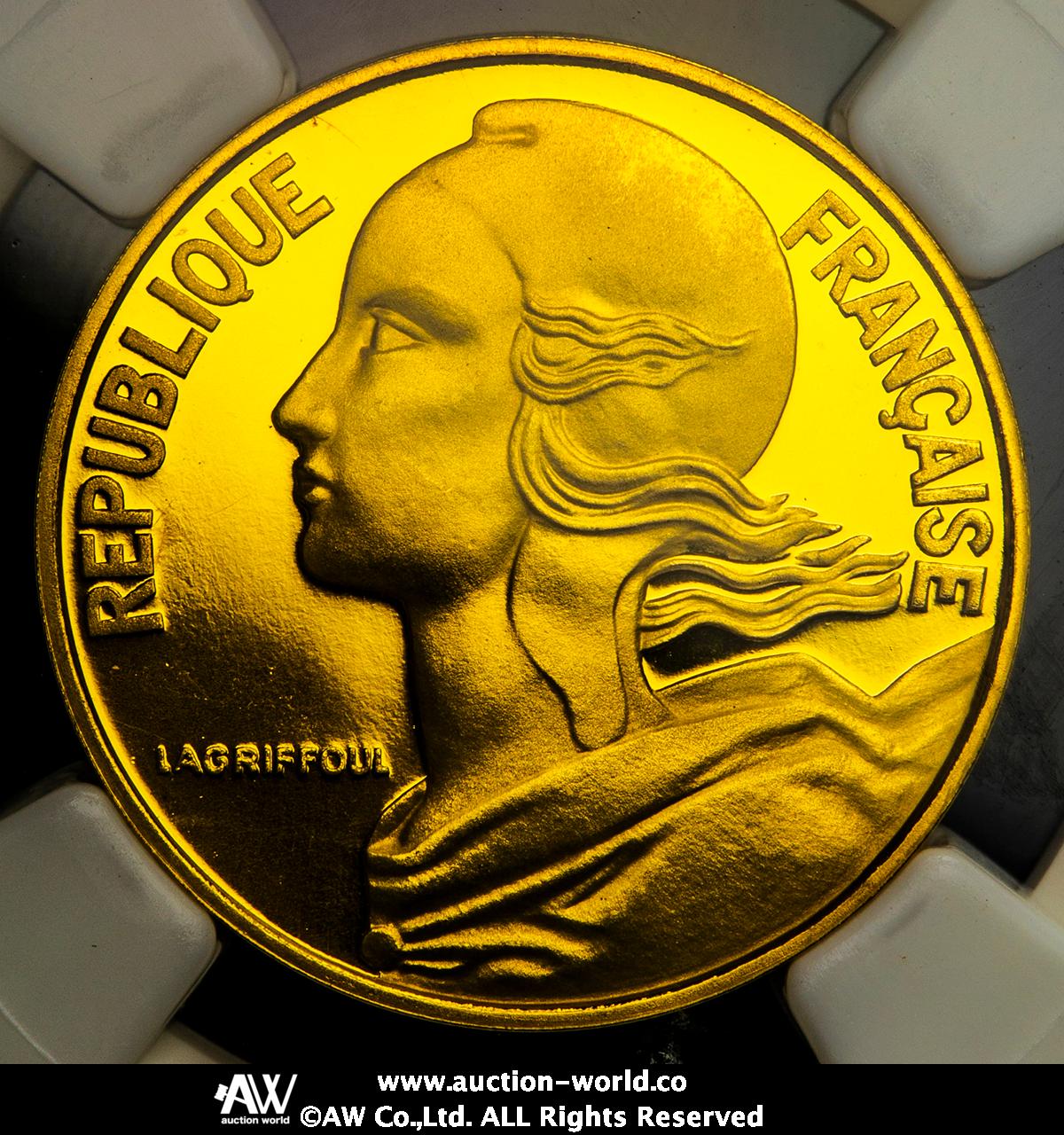 钱币博物馆| FRANCE 5th Rep 第五共和政（1958~） Piefort 20Centimes 